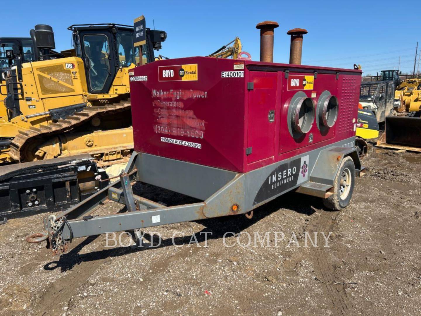 Miscellaneous Mfgrs HEATER Z99, Temperature Control, S/N: 1N9M2AA1XEA338094, 2014 - Image 1