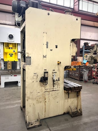 80 Ton, Stamtec #G1-80, C Frame OBI Press, 39" bed RL, 50-120 SPM, 2.76" stroke - Image 5