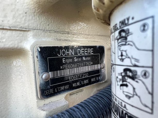 125 KW Kohler #6068TF250, diesel generator, with base tank 6.8 liter mechanical John Deere engine, 277/480 - Image 6