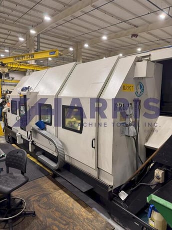 Mazak #Slant-Turn-50N, CNC lathe, Mazatrol 640T Control, 31.7" swing, 120" centers, 24" chuck, 3.5" bar, chip - Image 3