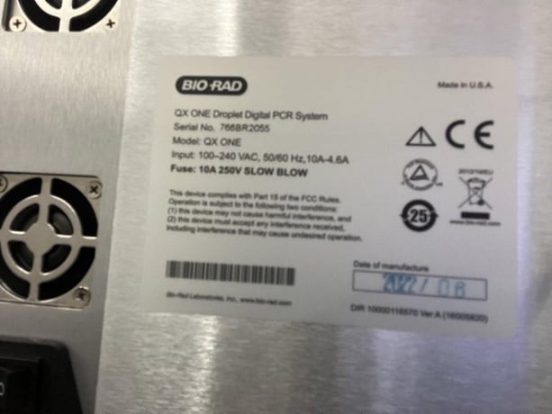 BIO-RAD QX ONE Droplet Digital PCR System Includes Computer Software - Image 4