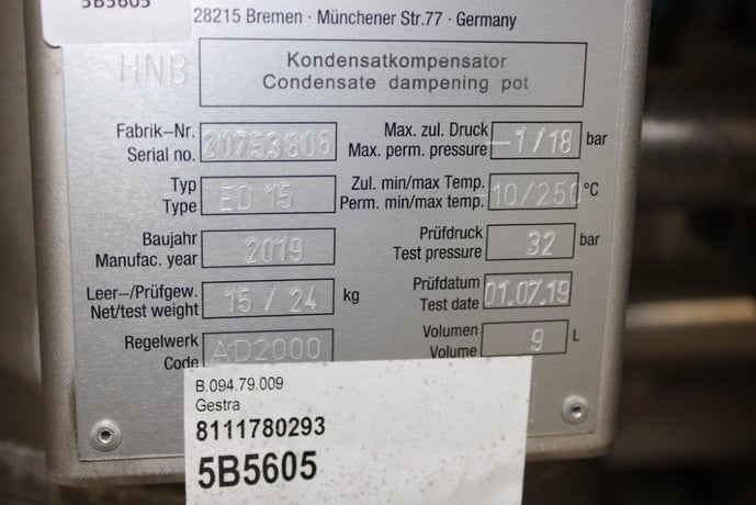 Pharmatec G.m.b.h. 5W5S03 Bioreactor Controller VG Condition AS-IS - Image 2