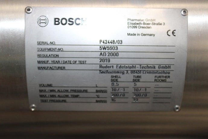 Pharmatec G.m.b.h. 5W5S03 Bioreactor Controller VG Condition AS-IS - Image 5