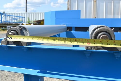 Canted live roll case, 12' +, 8 rolls, 50" long, 18" on center - Image 8