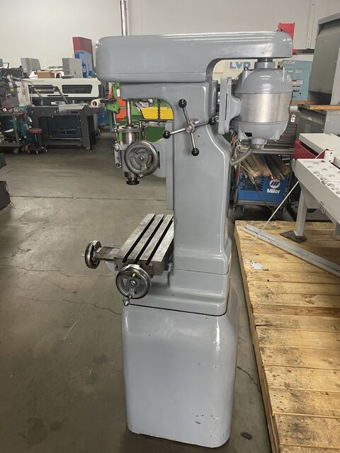 Linley #MK.-1A, Vertical Jig Borer, 4250 RPM, 18" x 7" table, 0.5 HP, 3ph - Image 3