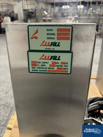 AllFill #TTHASV-600, Spare Set of Auger Drives, dual lane powder filler, 480 V., 3ph - Image 2