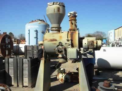 Littleford, jacketed, 75 psi @ 320 deg.F, 6 blades, 24" dia.x 40" L, Carbon Steel, 10" discharge, 1979 - Image 2