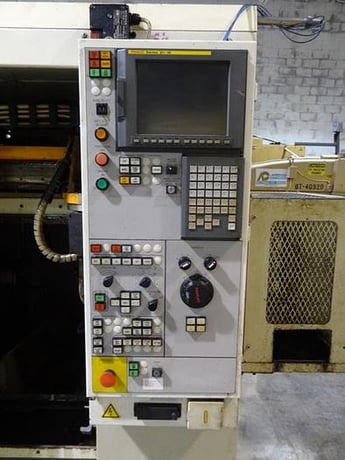 Fuji #HM-30T1, single spindle, 21i-M, 16.5" turn, 5000 RPM, 10 HP, chip conveyor, coolant, 2003, #102883 - Image 2