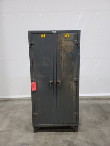 Stronghold, 36" x 24" x 78" heavy duty tool cabinet, 12 gauge construction - Image 1