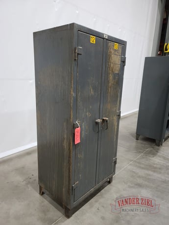 Stronghold, 36" x 24" x 78" heavy duty tool cabinet, 12 gauge construction - Image 3