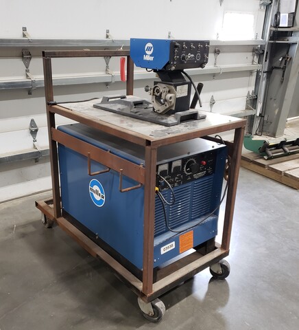Miller, Deltaweld-450, wire feed welder - Image 2