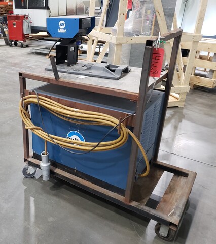 Miller, Deltaweld-450, wire feed welder - Image 4