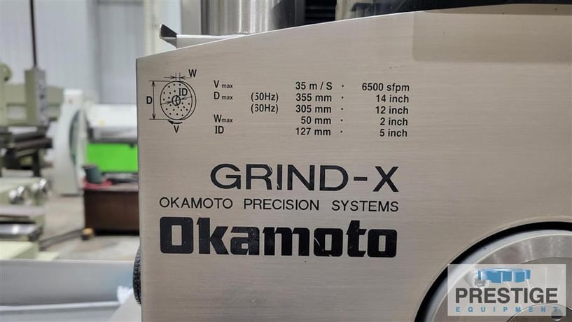 16" x 32" Okamoto #ACC-16.32SA, CNC horizontal surface grinder, coolant tank w/paper filtration, 2024 - Image 6