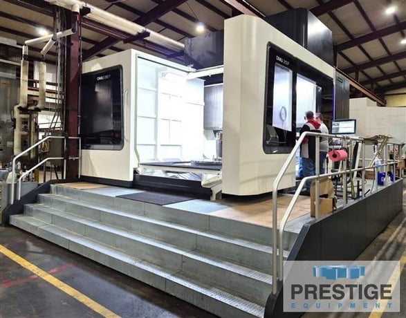 DMG #DMU-210P, 5-Axis CNC horizontal machining center, Siemens 840D SL CNC Control with Celos interface - Image 1