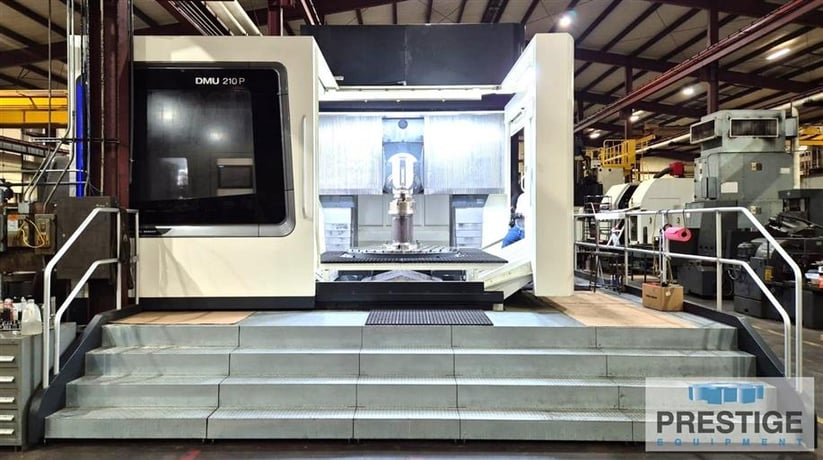 DMG #DMU-210P, 5-Axis CNC horizontal machining center, Siemens 840D SL CNC Control with Celos interface - Image 2
