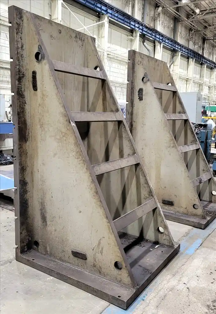 96" x 48.25", T-slotted angle plate, 51.75" depth (3 available) - Image 5