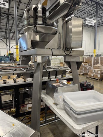 Multipond #MP-14-1000-400-H-UL, Radial Combination Net Weigh Scale, 14-Head, 200 WPM, 480 V., 1L buckets - Image 3