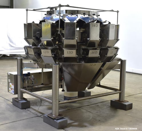 PFM #14C2, Multihead Weigher, 14-Head, 5000g Capacity, 180 WPM, 230 V. - Image 4