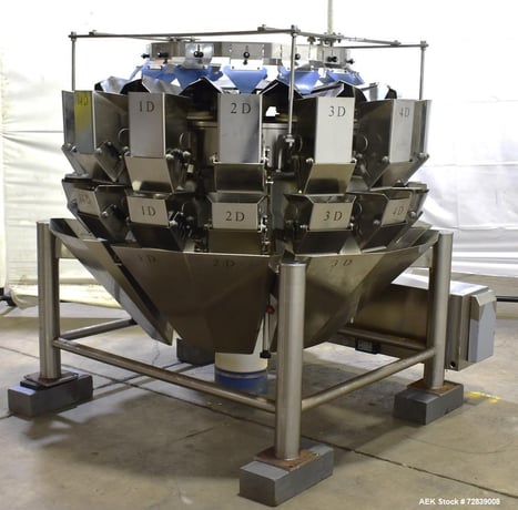PFM #14C2, Multihead Weigher, 14-Head, 5000g Capacity, 180 WPM, 230 V. - Image 5