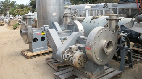 Cincinnati #HP-8D21, Stainless steel blower, 8" in/out, 20 HP - Image 3
