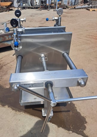 15.7" Spadoni #Kappa, Stainless steel filter press, 13 filter plates, 2007 - Image 6