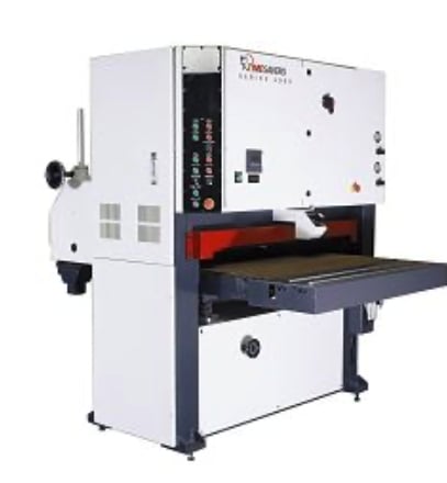 43" Timesavers #2331-04-334, Orbital Sander, 3-Head, 5-20 FPM, 3100 CFM, 33-38" passline, 5" thick, unused - Image 1