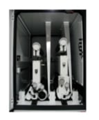 37" Timesavers #2321-23-01, Widebelt, 2-Head, 5" thick, 15-45 FPM, 33-38" passline, 2000 CFM, unused - Image 2