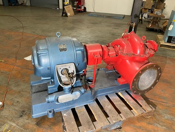 3480 GPM @ 75' TDH, Peerless, Chicago #74-21042-1 type DSA 10012, fire pump, 100 HP, 1780 RPM - Image 5