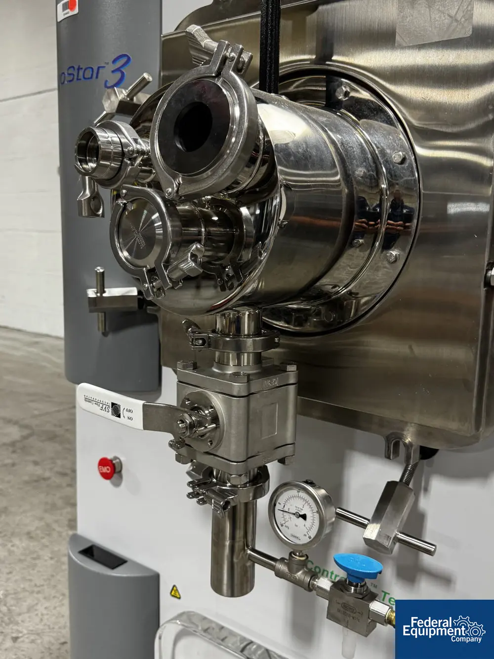 SP Scientific #Lyostar-3, Freeze Dryer, 4.6 sq.ft., Stainless Steel, 3 shelf, R-404a/R508a, 230 V., 5659 hours - Image 8