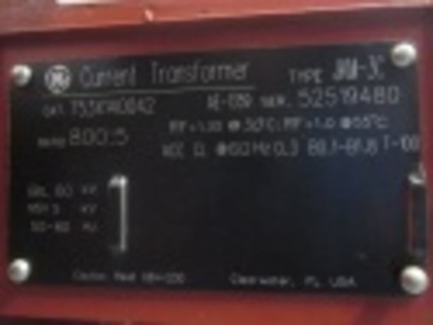 1750 HP Cutler-Hammer, FVNR, SJ50V830, 4160 Volts, new surplus, #MVS4073 - Image 7