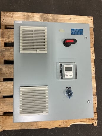 15 HP ABB, ACH550-UH-023A-4, VFD drive cabinet, 23 amp, 480 Volts - Image 8