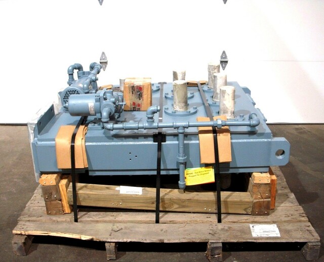 75 HP @ 345 RPM, Philadelphia gear reducer #F4/F5, 1.5 sf, 1.00 -1.1-18 ratio - Image 1
