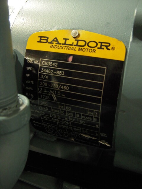 75 HP @ 345 RPM, Philadelphia gear reducer #F4/F5, 1.5 sf, 1.00 -1.1-18 ratio - Image 10