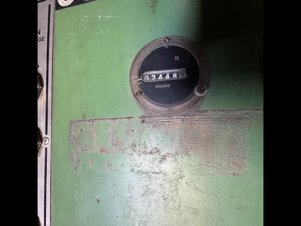 Goff #2460S, (2) 15 HP direct drive blast wheels, indexing chambers, CFS foundry duty seperator, 1992 - Image 7