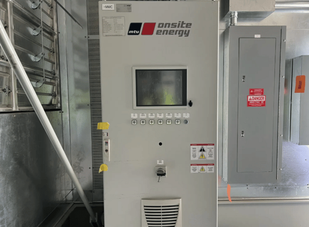 1550 KW Mtu #16V4000GS, Natural gas standby generator,weather protected enclosure / sound attenuated - Image 3