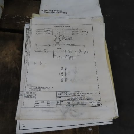 Siemens, Marq, Motor Control Center, 480 Volts, 3-Phase, 3W, 60HZ, (7 Buckets) - Image 6