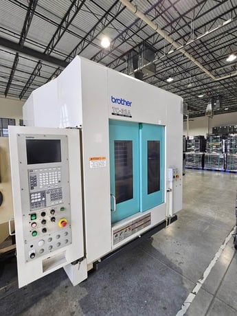 Brother #TC-32A, 4-Axis vertical machining center, 17.7" X, 12.6" Y, 16.1" Z, 12000 RPM, 7.5/10 HP, 26 - Image 7