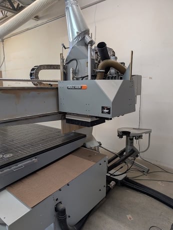 Holz-Her #UniMaster-7226ME, CNC Router, 5' x 12', 12 ATC, 2 Becker Vac Pumps, 2006 - Image 3