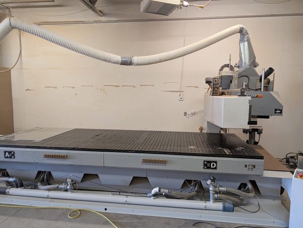 Holz-Her #UniMaster-7226ME, CNC Router, 5' x 12', 12 ATC, 2 Becker Vac Pumps, 2006 - Image 5