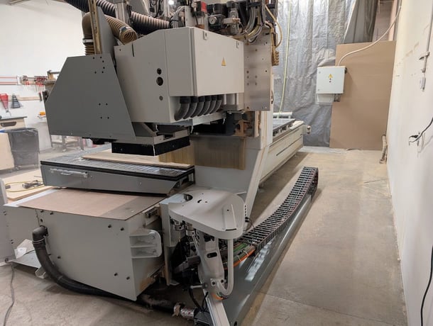 Holz-Her #UniMaster-7226ME, CNC Router, 5' x 12', 12 ATC, 2 Becker Vac Pumps, 2006 - Image 7