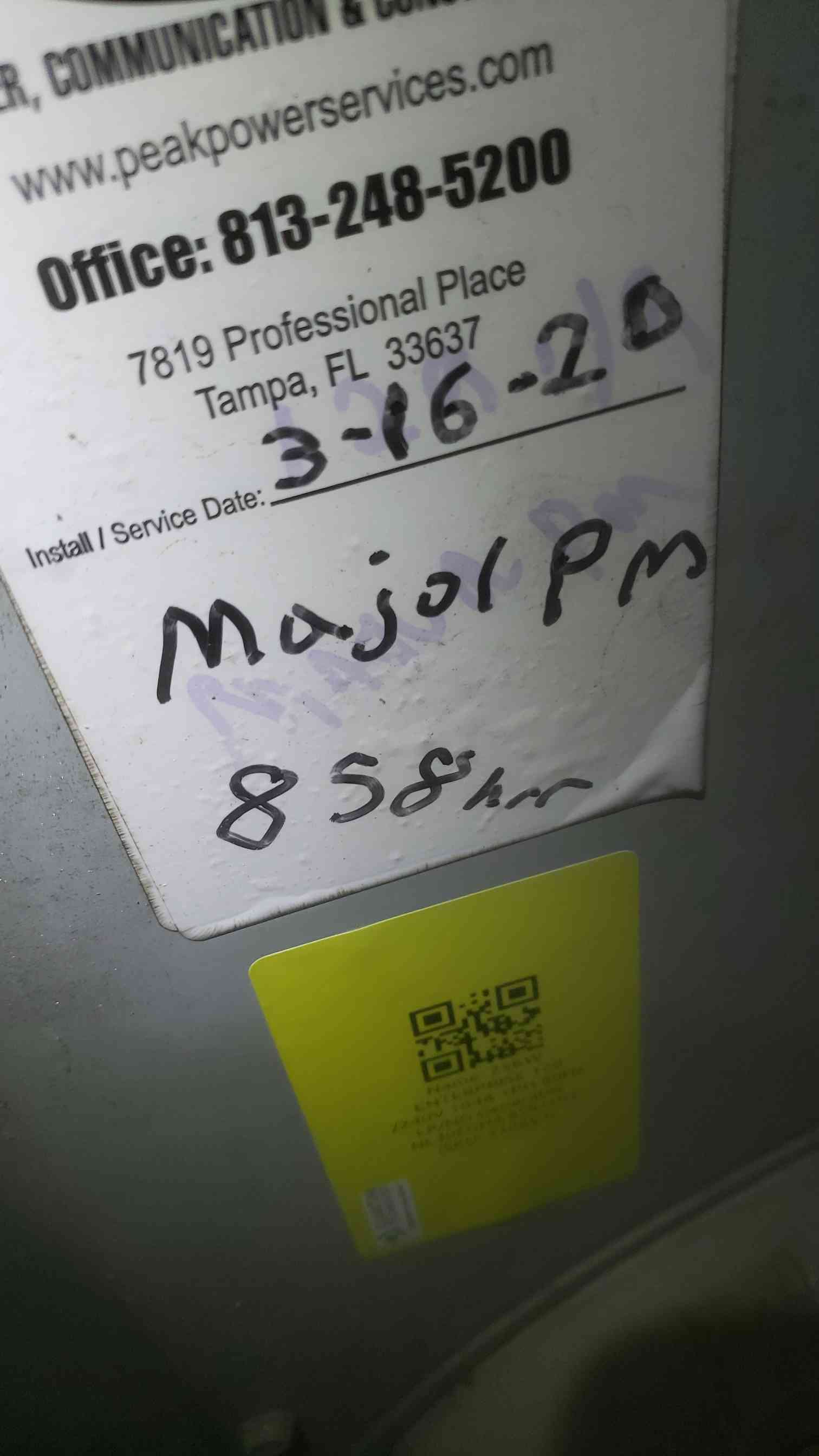 25 KW #NL30FGH4, LP & Nat Gas Valve Generator, G2300 engine, 120/240 Volts, 104A, 1PH, 858 Hrs - Image 6