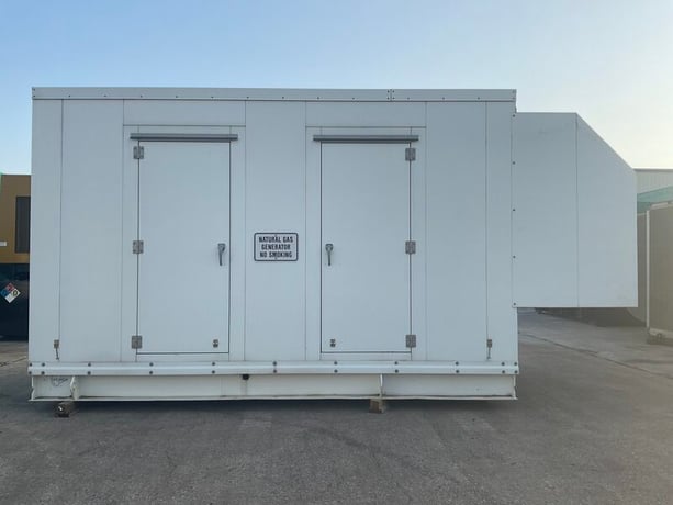 250 KW Cummins, Natural gas generator set, 277/480 Volts, 3-phase, 1800 RPM, GTA855 engine, sound attenuated - Image 1