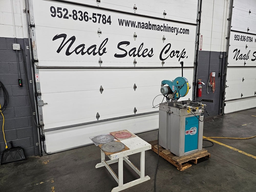 Kalamazoo #CT-350AV, high speed non-ferrous metal cutting saw, 2.5 HP, 2015 - Image 3