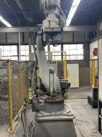 Motoman, YR-EH130, flame coating robot, 2008 - Image 1
