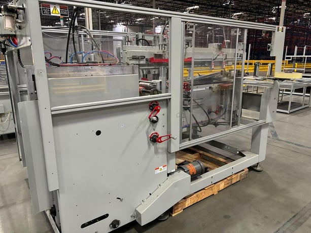 Marq #HPE-220, case erector bottom sealer, heavy duty 24/7 operation, L to R product flow, 2016 - Image 5