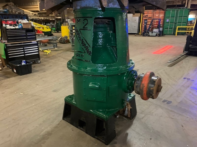Martco, size 2 hydrapulper gearbox, 3.53:1 ratio, rebuilt - Image 5