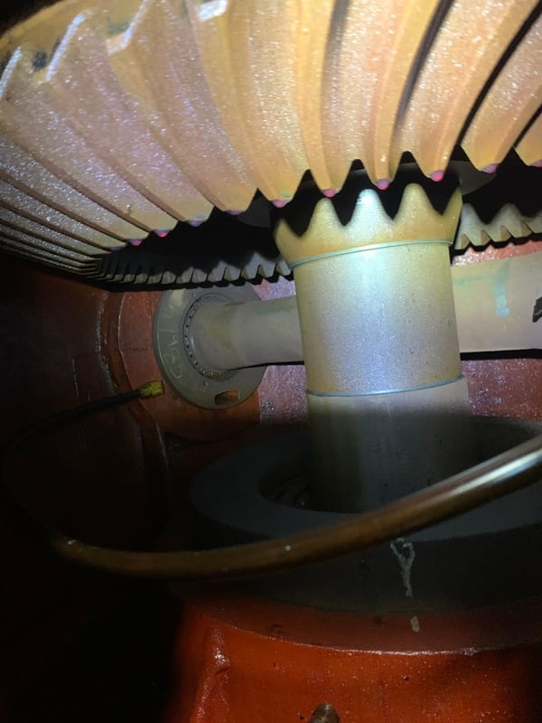 Martco, size 2 hydrapulper gearbox, 3.53:1 ratio, rebuilt - Image 9