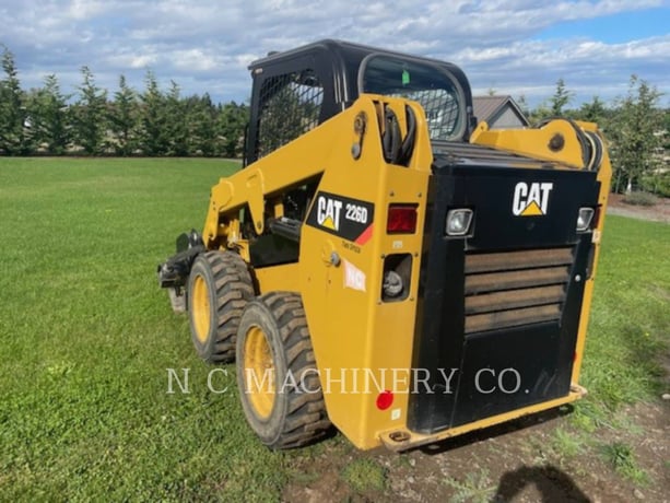 Cat 226D, Skid Steer Loader, 451 hours, S/N: HRD03366, 2018 - Image 4