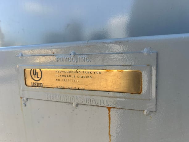 155 gallon Pryco #PY100UL, fuel tank with dual electric pumps, 120/240 V., 1 phase, 2022 - Image 6