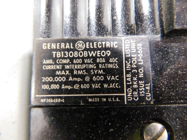 400 Amp. General Electric, CCB, panelboard, 4w, 277/480 Volts - Image 7